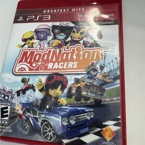 Sony ModNation Racers PS3 - Red Case